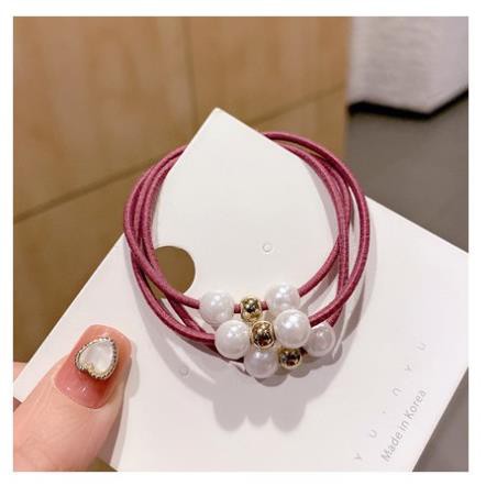 Dây Buộc Tóc SOLANO Chun Buộc Tóc 3 Dây Co Giãn Phong Cách Hàn Quốc Thời Trang Xinh Xắn Cho Nữ FAH-001248