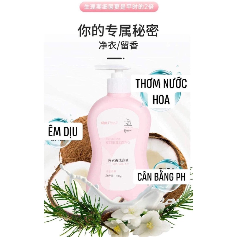 Nước giặt đồ lót chuyên dụng diệt ký sinh trùng và nấm hàng nội địa trung