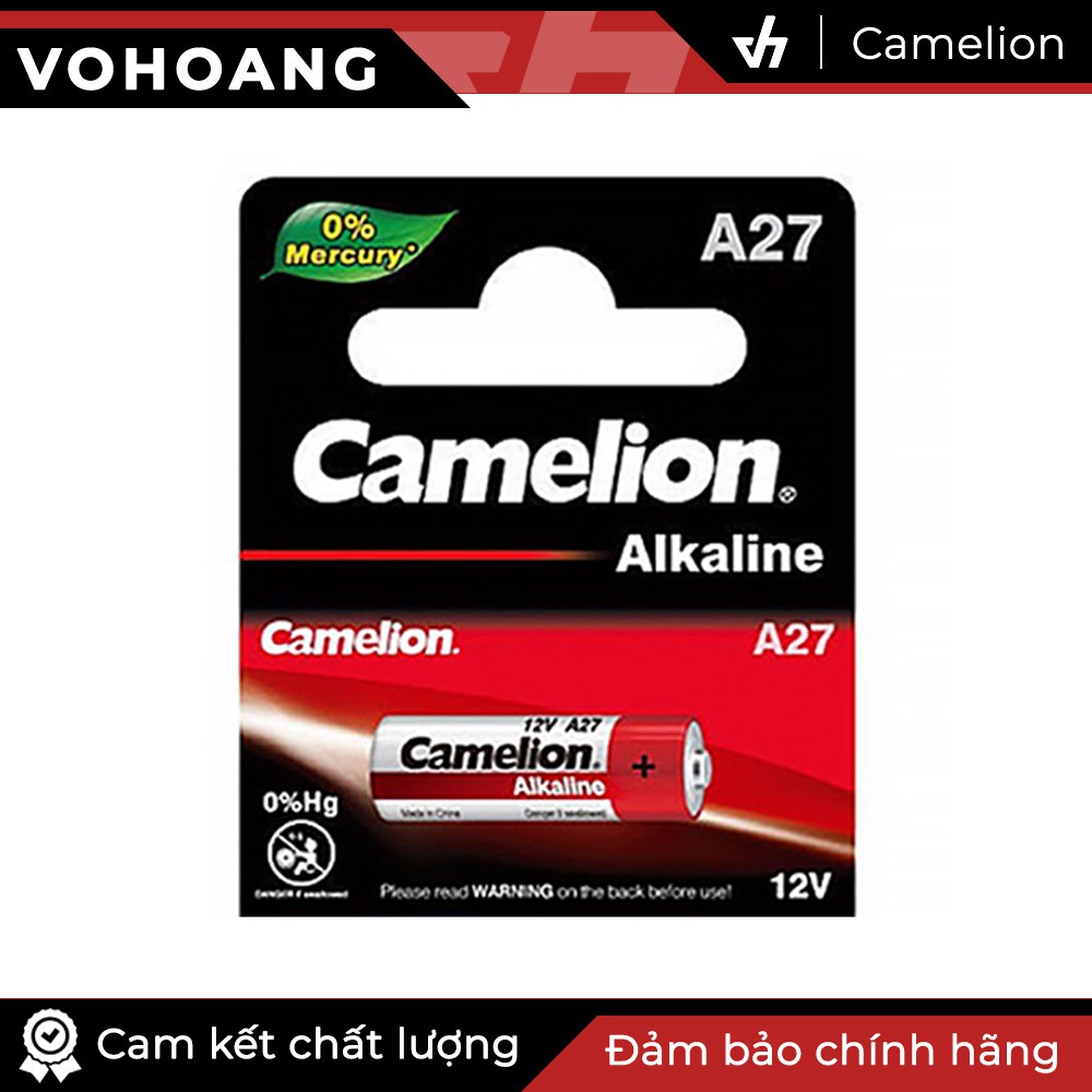 Pin Camelion A27 Alkaline (Bạc)