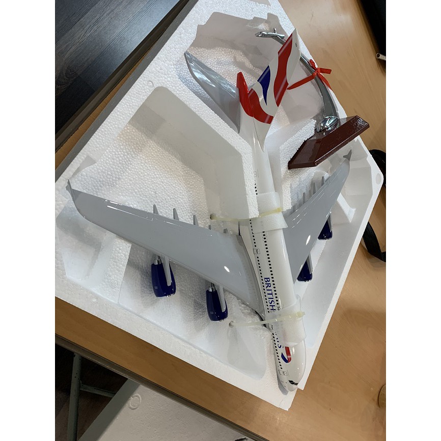 Máy bay mô hình tĩnh B787 British Airways 47cm