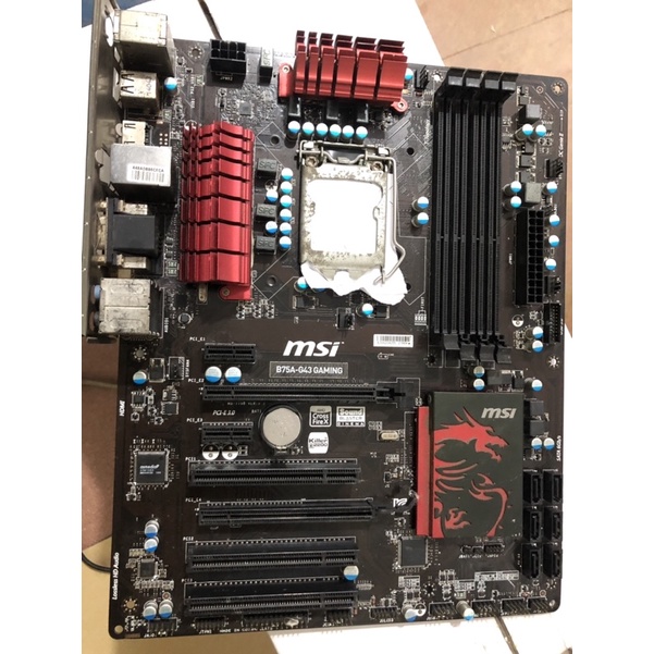 [Mã Sale hoàn 50k cho đơn từ 1tr] Main Msi B75A G43 gmaing đỏ kèm fe đã test kĩ