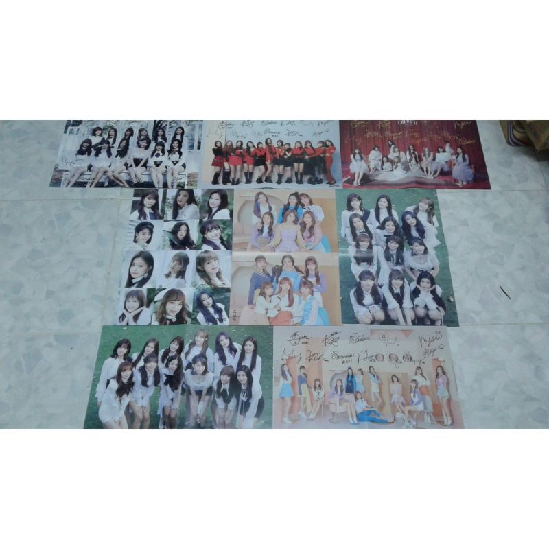 Combo ảnh IZONE  - COLOR*IZ