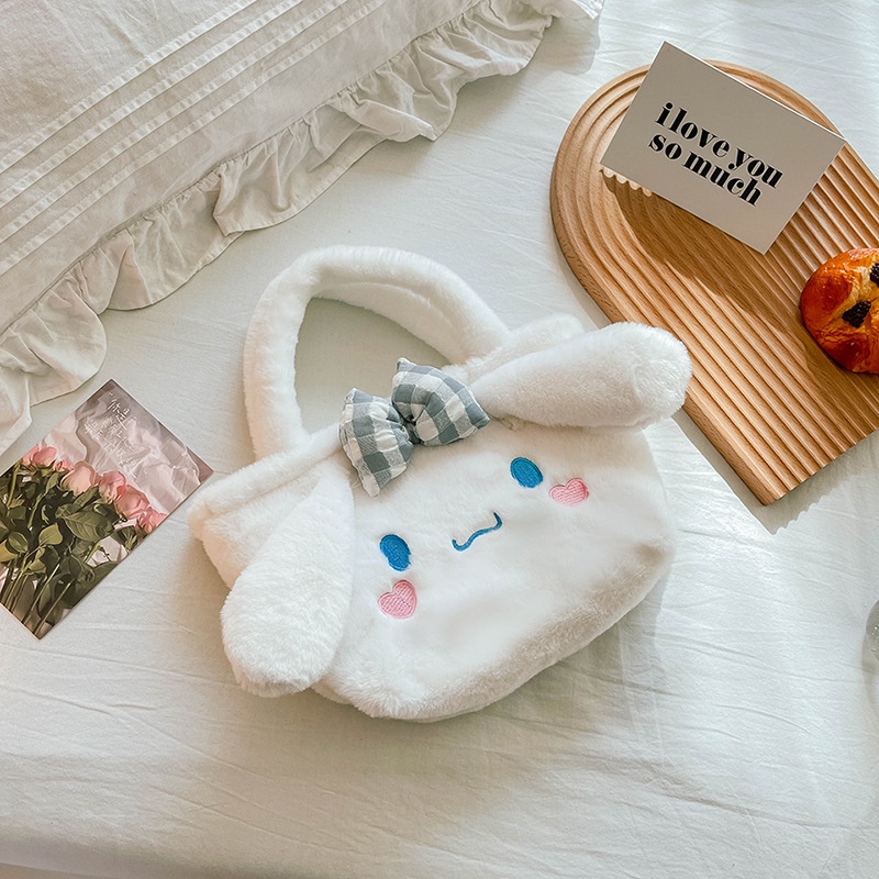 SANRIO Túi Xách Đeo Vai Hình Cinnamoroll My Melody Kuromi Dễ Thương Làm Quà Tặng Cho Nữ