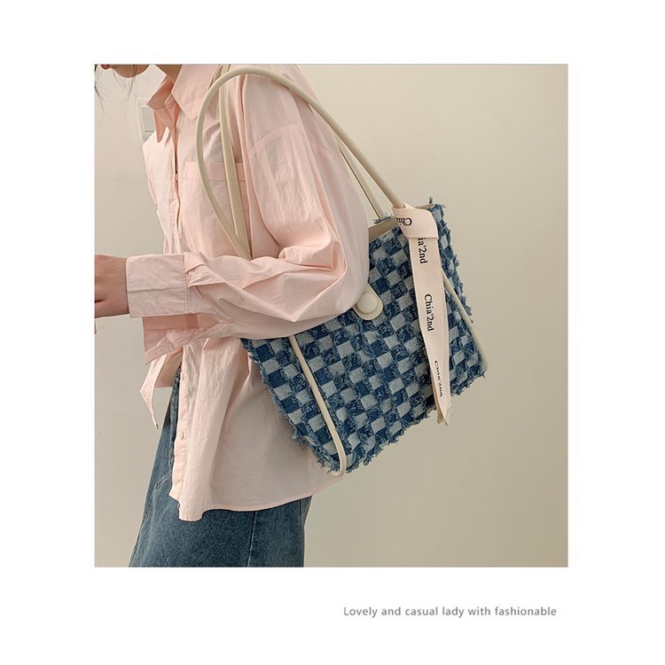 Túi Xách Vải Denim Thời Trang Cho Nữ