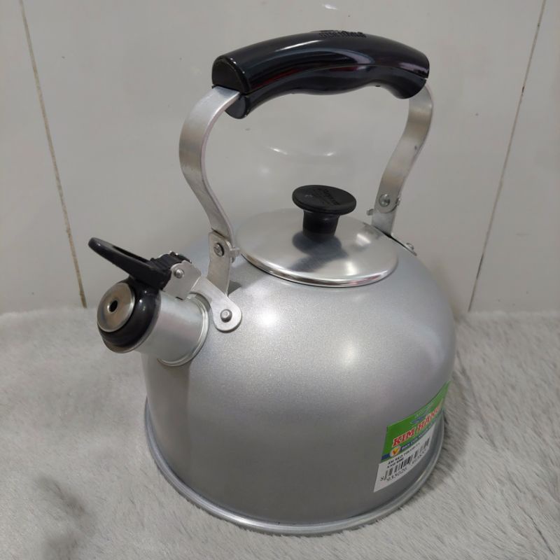 Ấm đun nước còi Reo nhôm Kim Hằng 2lit,3lit cao cấp
