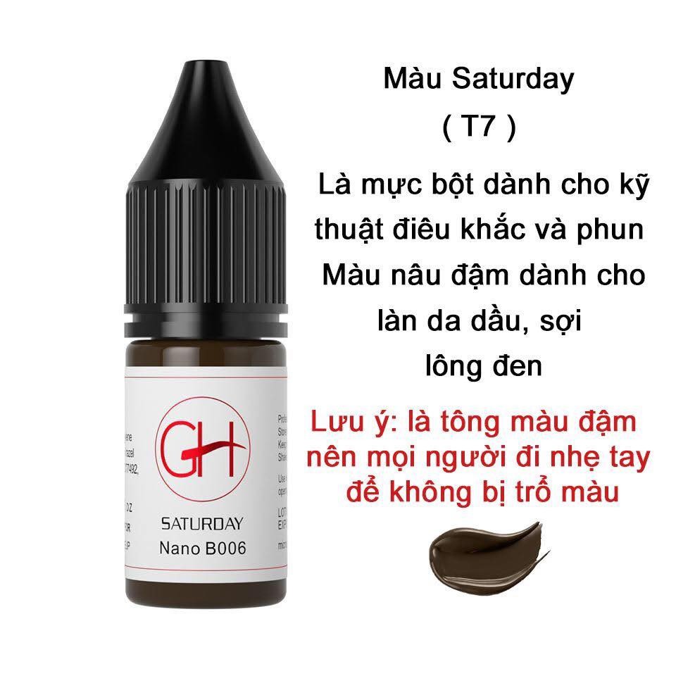 Mực Bột Gh Chuyên Phun Xăm Điêu Khắc Chân Mày Thẩm Mỹ