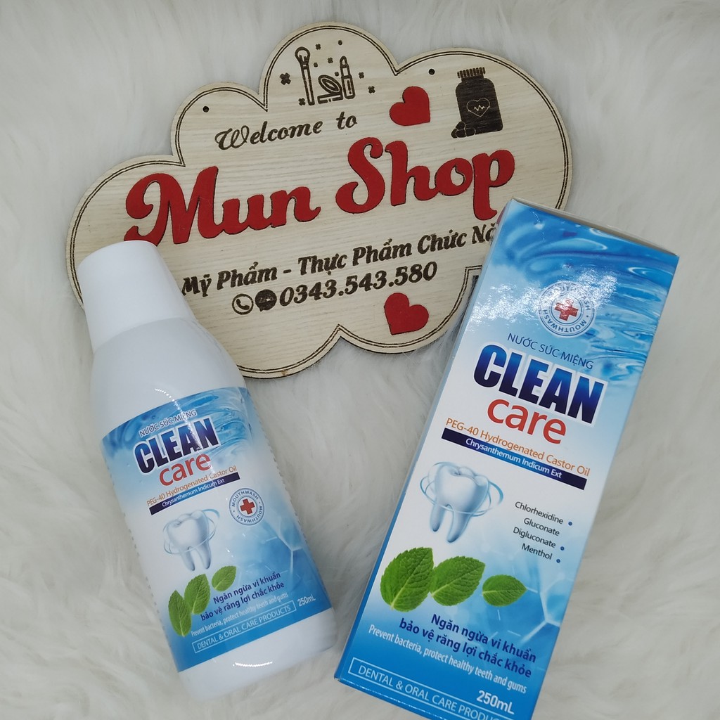 Nước súc miệng CLEAN care