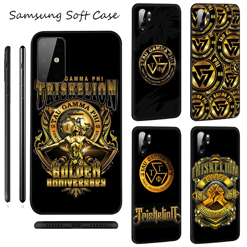 Samsung Galaxy J2 J4 J5 J6 Plus J7 J8 Prime Core Pro J4+ J6+ J730 2018 Casing phone Soft Case LU213 Triskelion tau gamma Logo