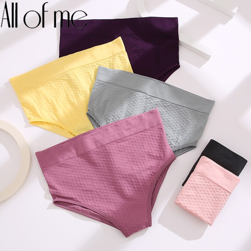 Quần lót CuteByte không đường may lưng cao mềm mại thoáng mát dành cho nữ với 8 màu tùy chọn