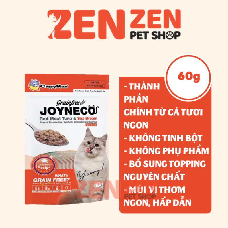 Pate Joyneco cho mèo - gói 60gram