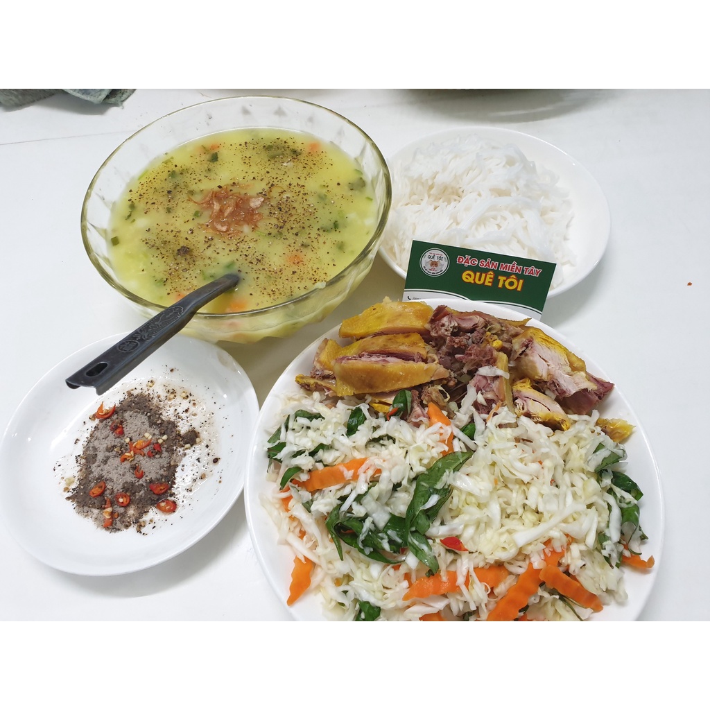 Gà ủ muối hoa tiêu - Gà đồi nổ tiêu chanh - Ship HCM siêu tốc 1-2h