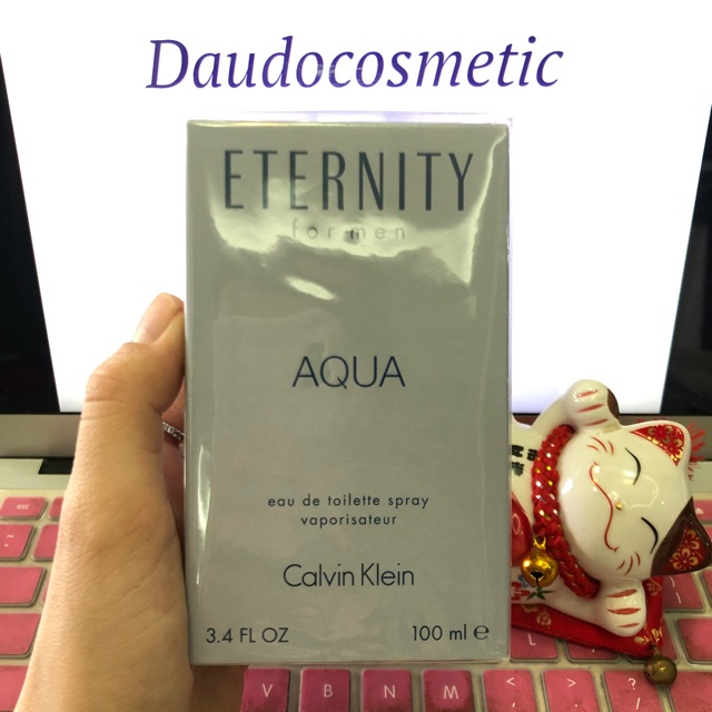 Chính Hãng . [ fullsize ] Nước hoa Calvin Klein Eternity Aqua CK Eternity Aqua For Men EDT 100ml Chuẩn Auth 1