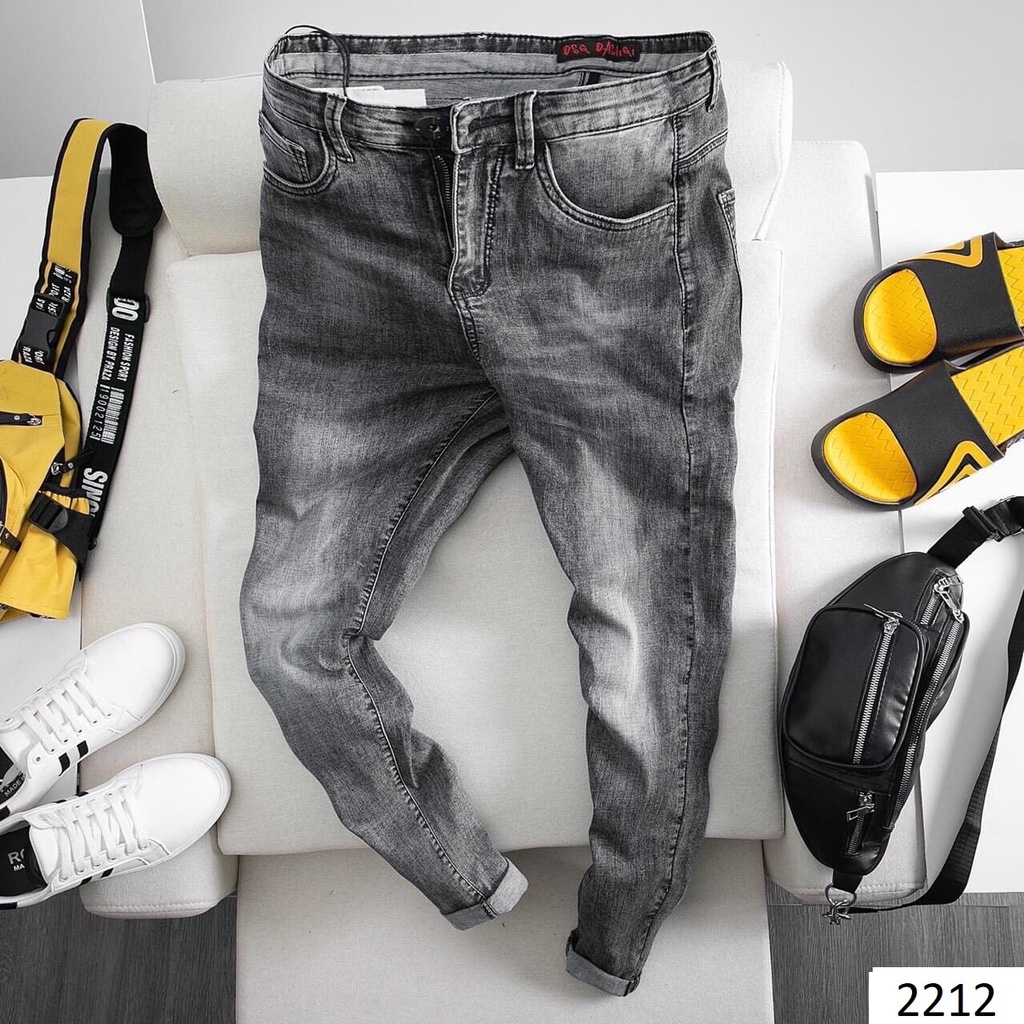 Quần Jean Nam Bo Chân Phong Cách Trẻ Trung, Quần Bò Nam Chất Jeans Cao Cấp Mẫu Mới Nhất MuradFashion Ms4023 | BigBuy360 - bigbuy360.vn