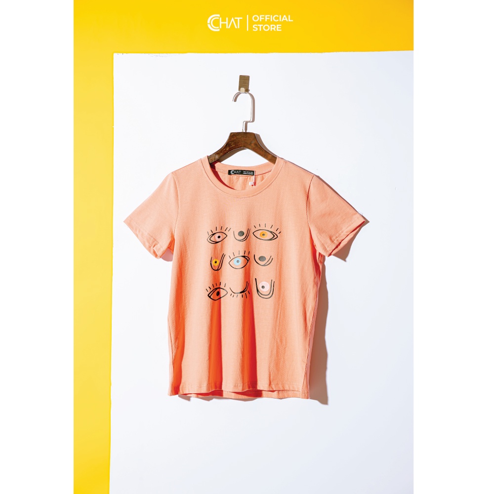 Áo phông in 9 con mắt CChat Clothes