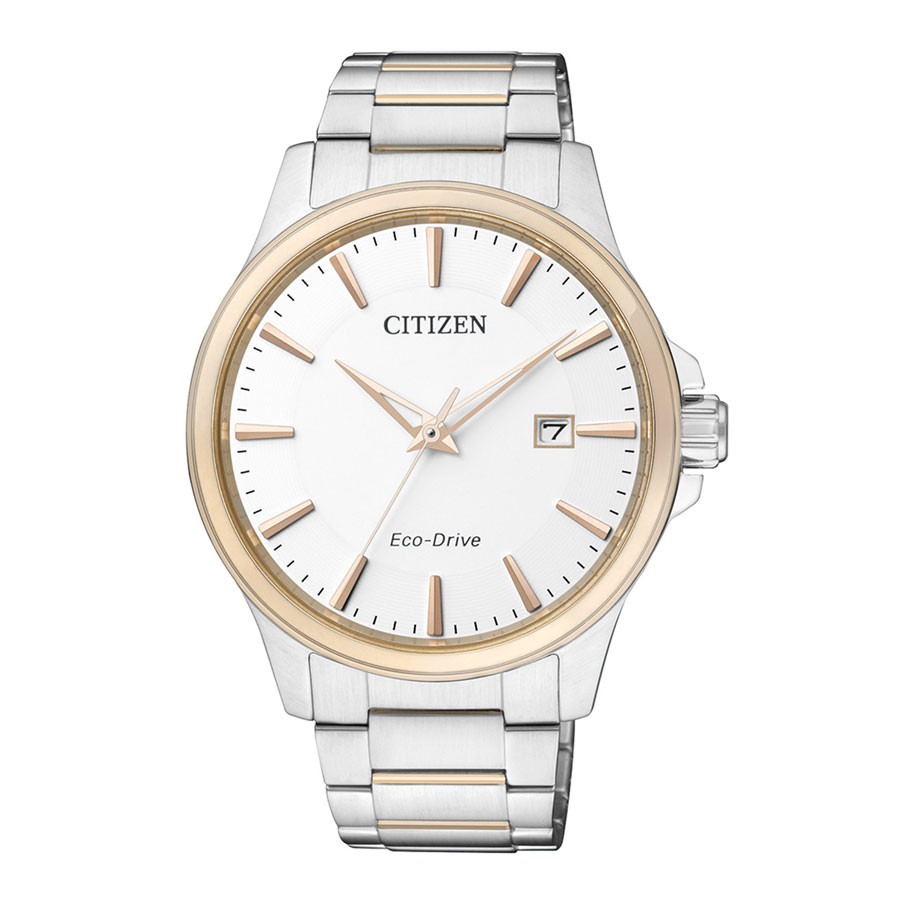 Đồng Hồ Nam Citizen Dây Thép Không Gỉ BM7294-51A - Mặt Trắng (Sapphire)