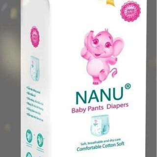 100 miếng bỉm quần xuất nhật nanu m100/l100/xl100/xxl100/xxxl100