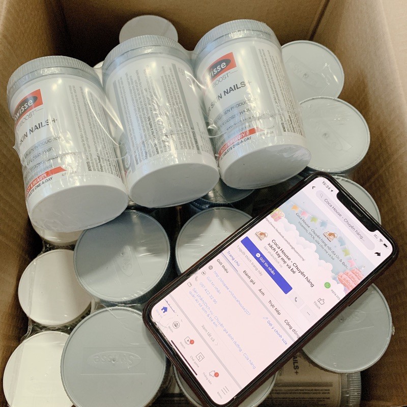 [100 viên] Viên uống bổ sung Collagen đẹp da, tóc, móng SWISSE HAIR SKIN NAILS ✅Hàng chính hãng, đủ bill✅ | Thế Giới Skin Care