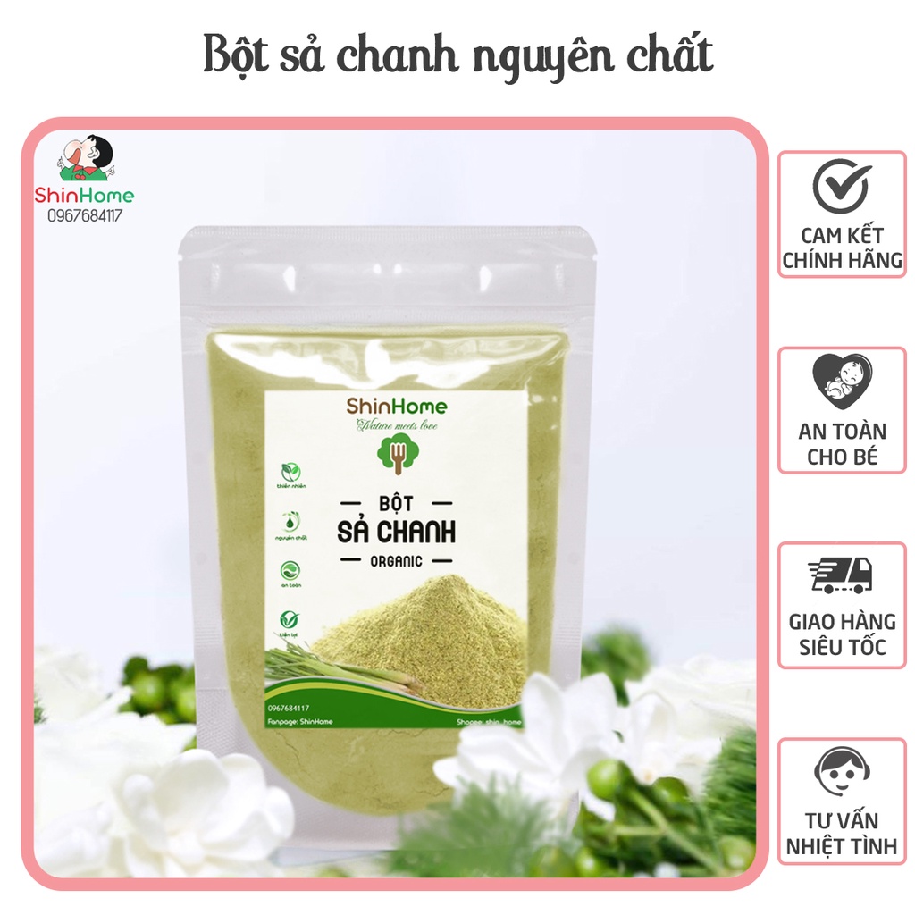 Bột sả nguyên chất dùng trong nấu ăn, ướp đồ (dùng được cho bé ăn dặm)