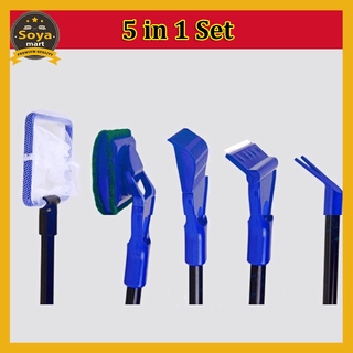 5 trong 1 bộ dụng cụ vệ sinh bể cá Lau Kiếng Hồ Cá Thủy Tinh