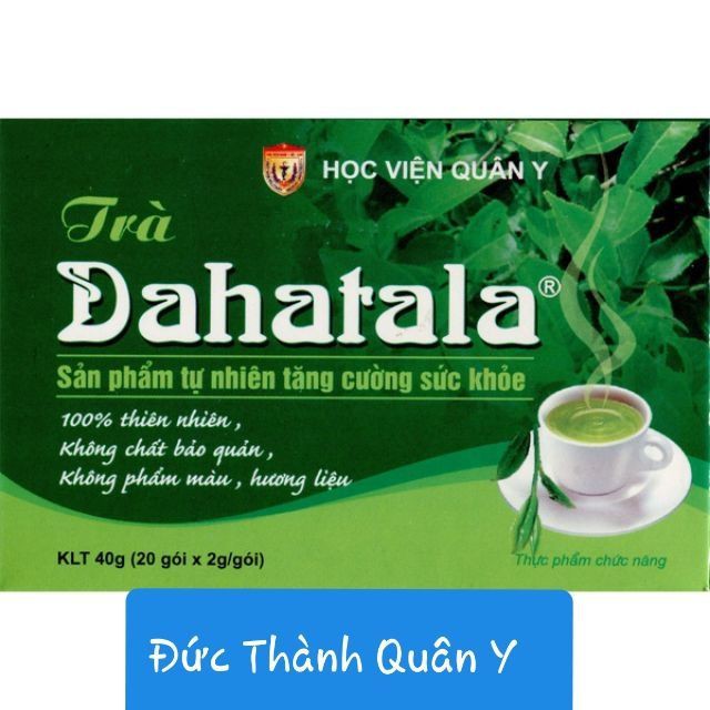 Trà Thảo Mộc Dahatala Học viện Quân Y - Hỗ trợ điều trị Đau Dạ Dày