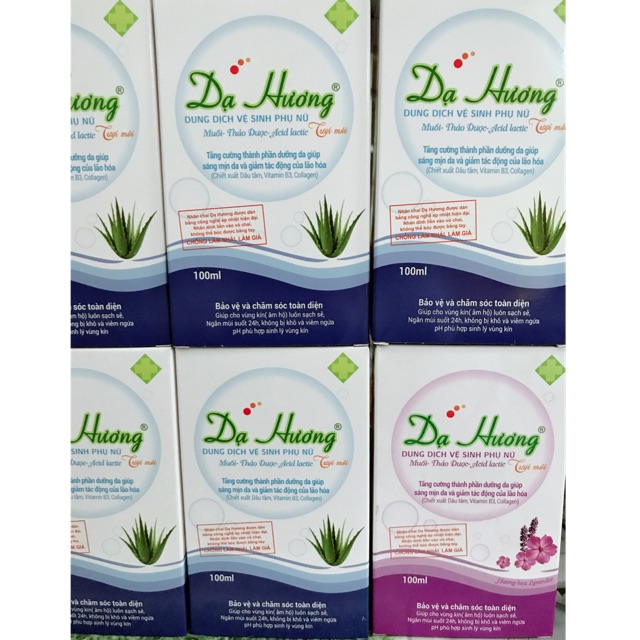 Dung dịch vệ sinh phụ nữ Dạ Hương 100ml