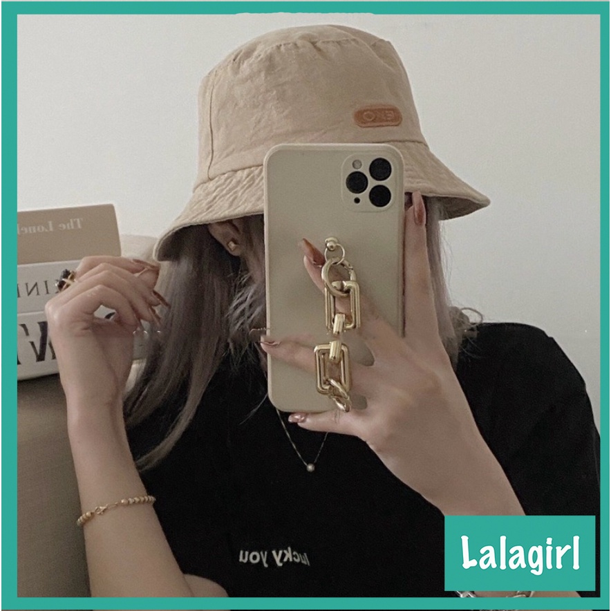 Mũ Bucket Vành Cụp, Nón Tai Bèo Thêu EKO Chất Kaki Thô Cao Cấp