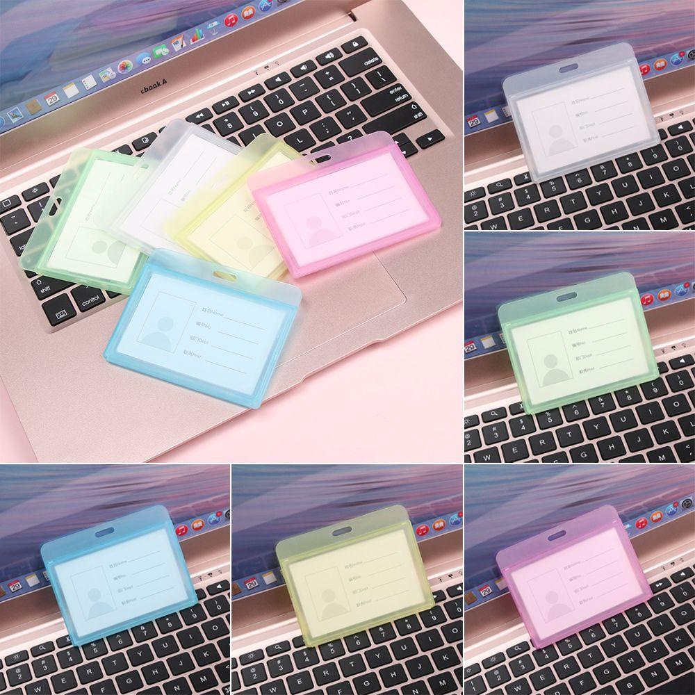 Ví Đựng Thẻ ID Trong Suốt Tiện Dụng Cho Trường Học / Văn Phòng