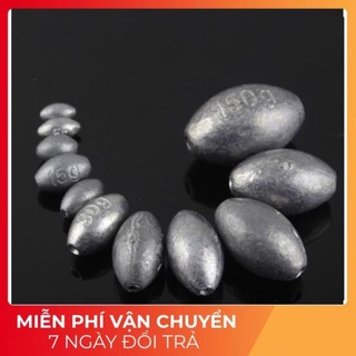chì câu cá xuyên tâm đủ size