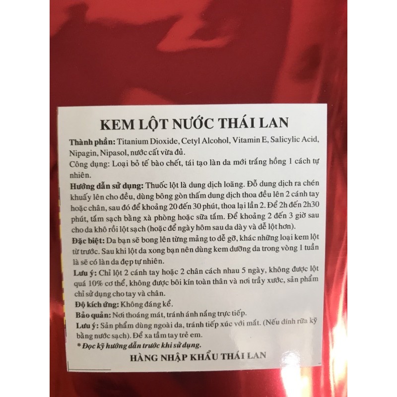 Kem lột thayy da sinh học. Thái Lan | BigBuy360 - bigbuy360.vn