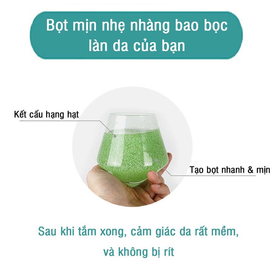 Sữa tắm dành cho da mụn Dashu Daily Acne Aelax Body Wash 500g loại bỏ tế bào chết nuôi dưỡng da ST02