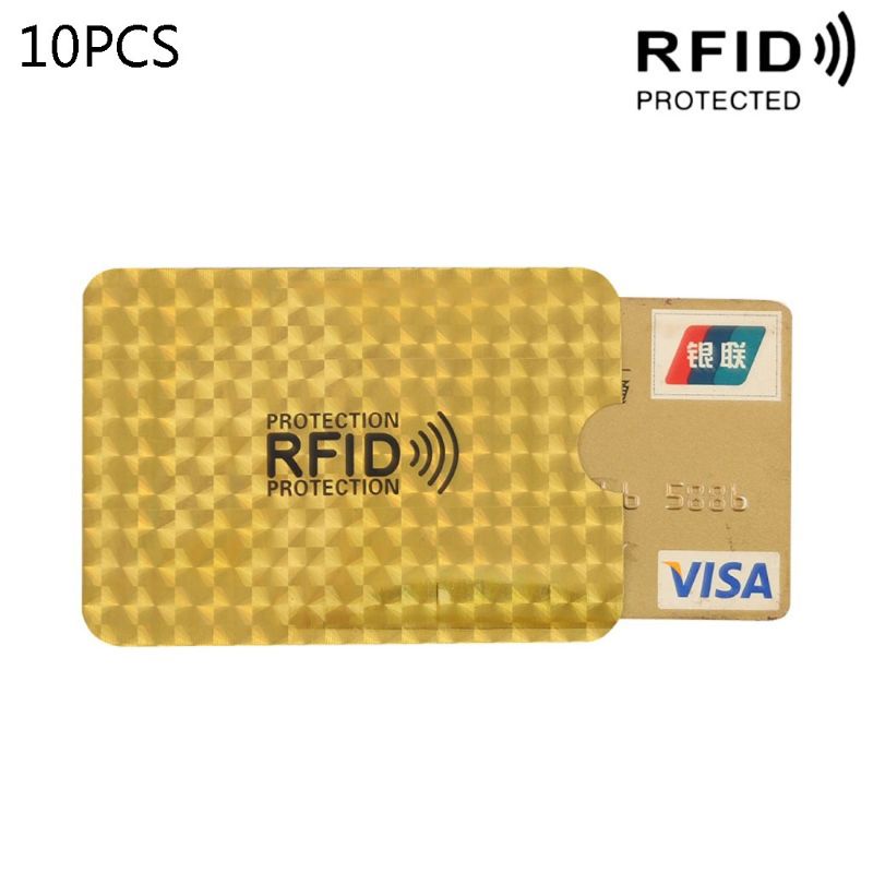 Set 10 Túi Đựng Thẻ Ngân Hàng Đa Năng Tiện Dụng Sự Bảo Vệ