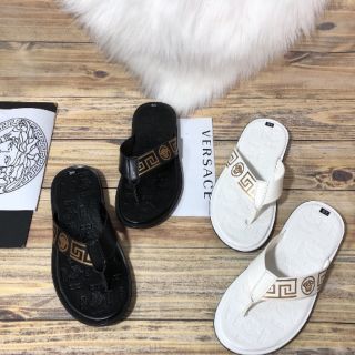 Dép kẹp da cao cấp nam (nữ) V (Ảnh thật)
