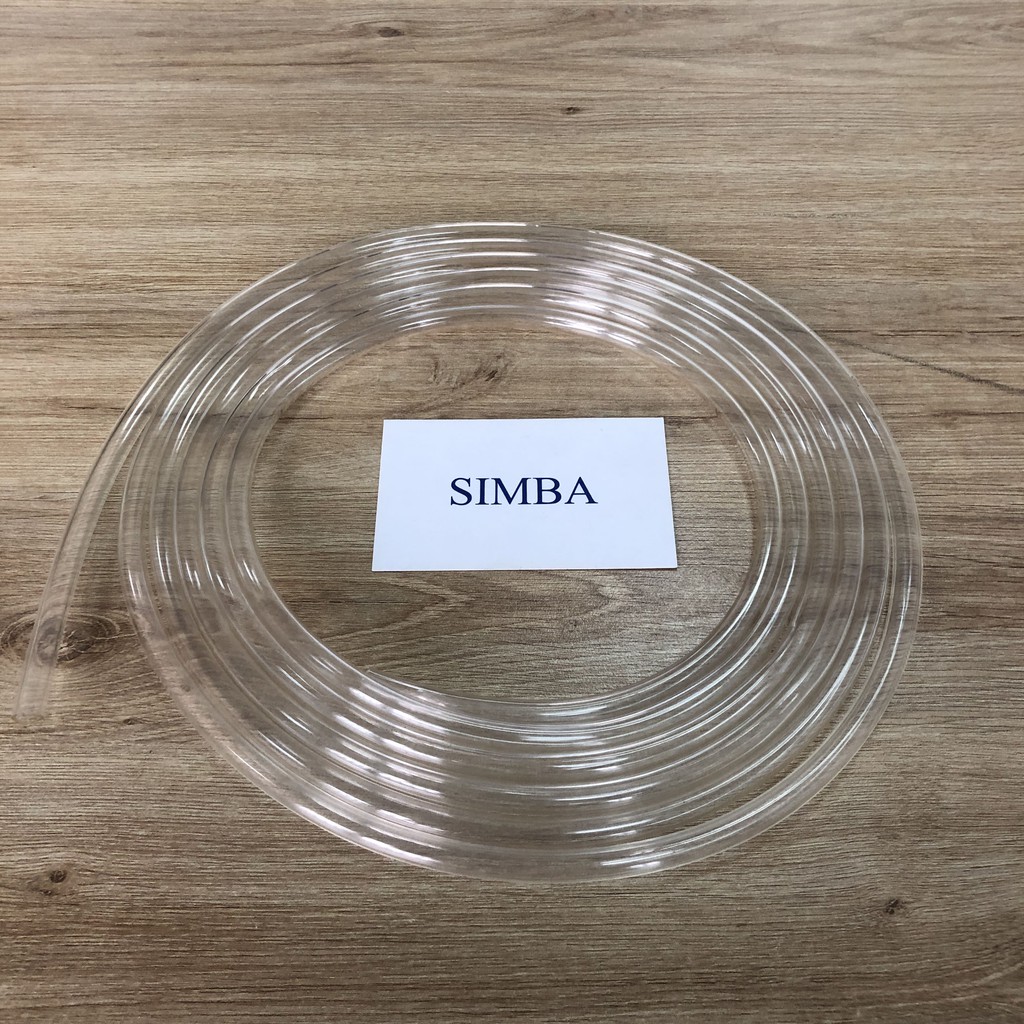 3 mét ông nhựa PVC 6 ly mềm trong suốt đa dụng phi 6mm | ống cân nước | ống hồ cá bình oxy loại dày