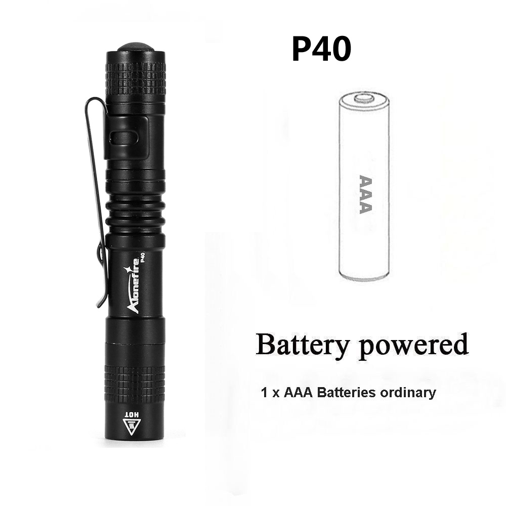 Bút Đèn Pin AloneFire P50 Mini Chống Thấm Nước Tiện Lợi Khi Đi Du Lịch