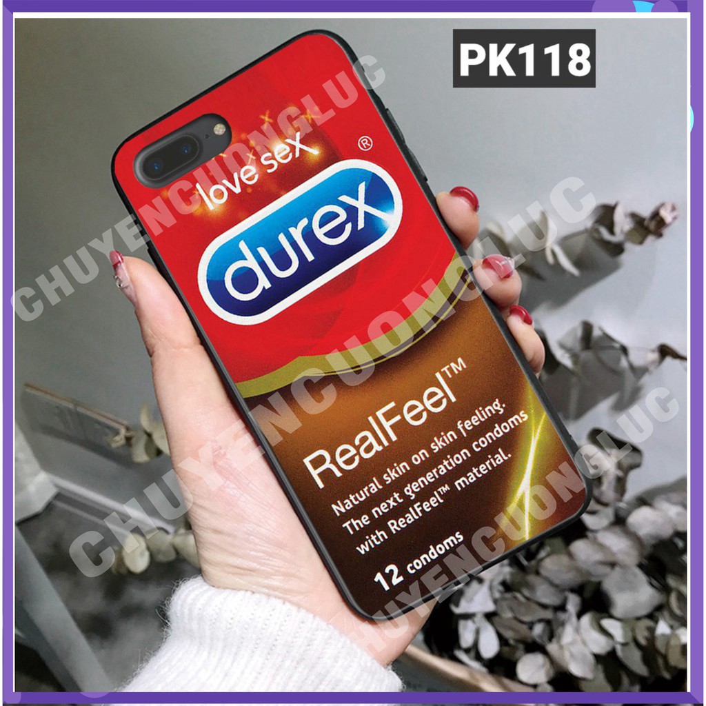 [HOT]  ỐP LƯNG IPHONE IN HÌNH DUREX CHẤTLƯỢNG-SIÊUBỀN-SIÊUĐẸP iPhone 6s6Plus7Plus8PlusXXsXrXsmax - CCL0806