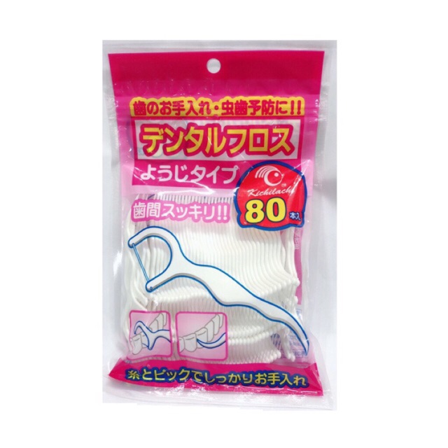 Chỉ nha khoa Oral Kichi (80 chiếc) - Nhật Bản