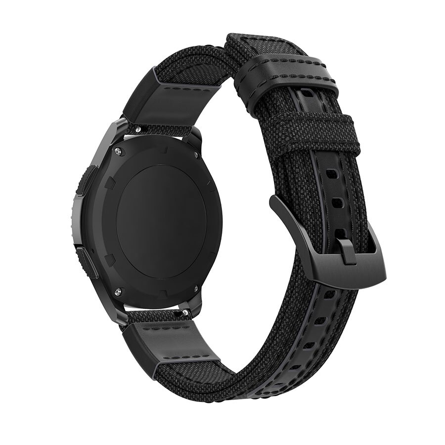 Dây Đeo Bằng Vải Canvas Cho Đồng Hồ Thông Minh Samsung Galaxy Watch 3 45mm 41mm (20mm 22mm)