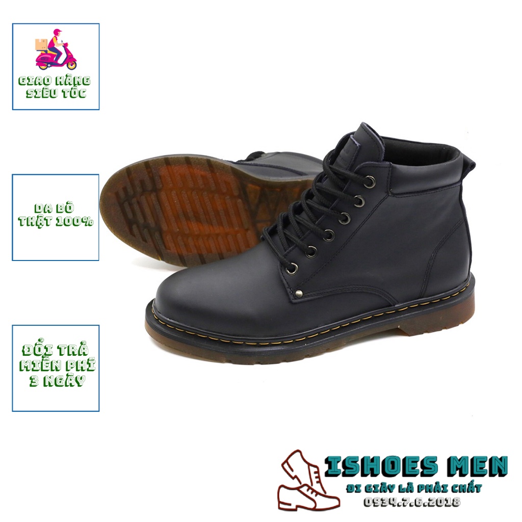 Giày bốt Nam Dr.Martens Martin Da Bò Sáp Đế Khâu Cao Cấp Phong Cách Sành Điệu Hợp Thời Trang | BigBuy360 - bigbuy360.vn