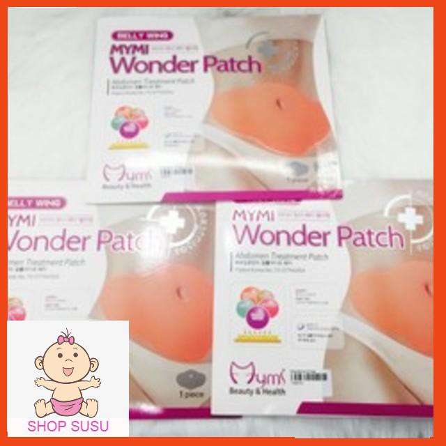 Combo 3 Hộp miếng dán tan mỡ bụng Mimi Wonder Path Hàn Quốc (hộp 5 miếng)