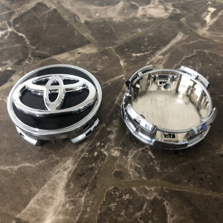 Sản phẩm  Logo chụp lazang - ốp mâm vành xe ô tô Toyota đường kính - 53MM ..