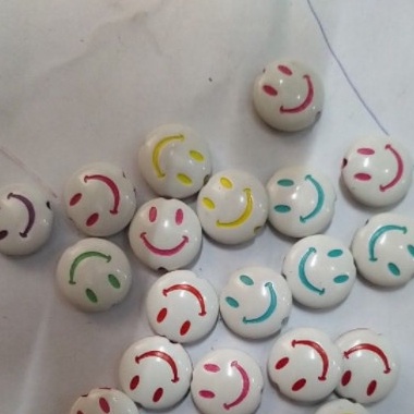 10 viên mặt cười tròn 14mm