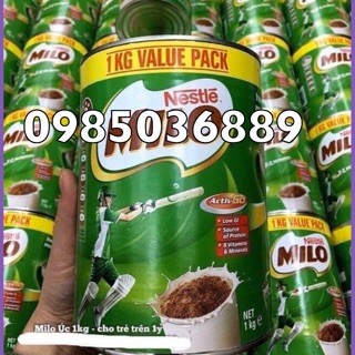 MiLo  Úc 1kg dành cho người lớn và trẻ em trên 2 tuổi , giúp tang cường sức khoẻ phát triển toàn diện , giup xương chắc