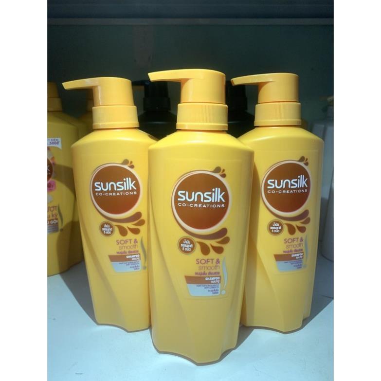 Dầu gội Sunsilk thái lan 450ml  ( mầu vàng )