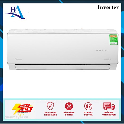 Máy lạnh Midea Inverter 1.5 HP MSAFA-13CRDN8 (Miễn phí giao tại HCM-ngoài tỉnh liên hệ shop)