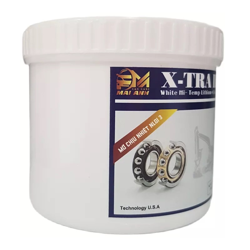 XTRA III white hi - temp lithium 3 grease 454gr