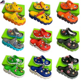 dép cross đế răng cưa hình cá sấu dép sục crocs 9 màu siêu xinh đi mua lội nước duetkoro