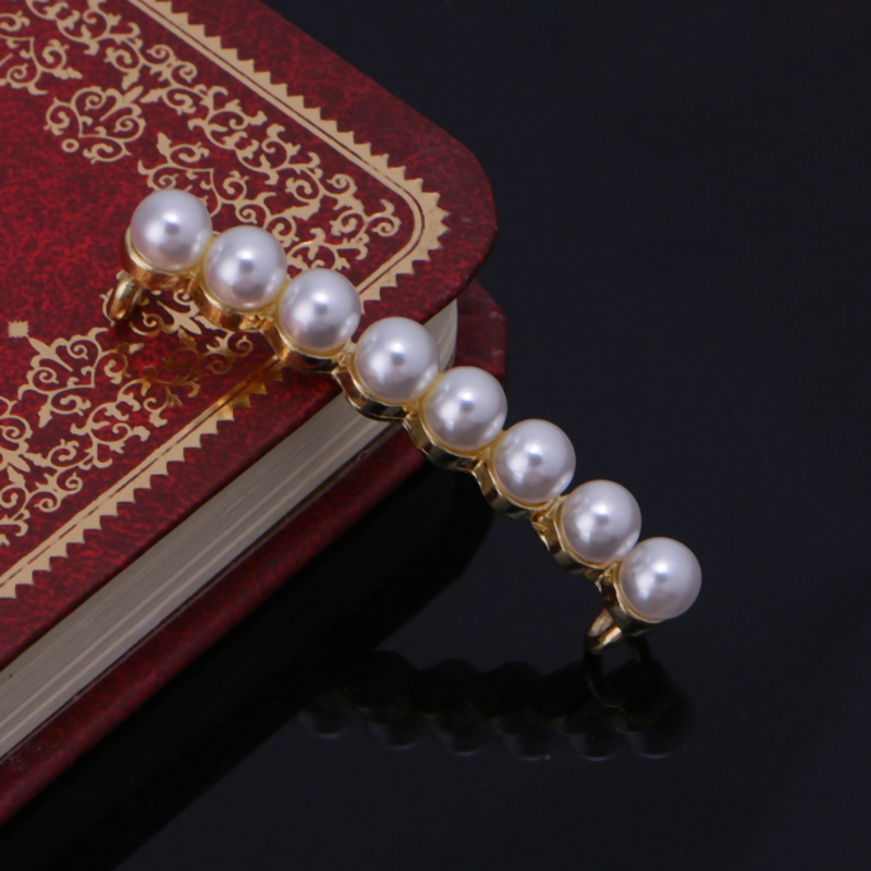 Phụ kiện xỏ giày đính ngọc trai giả / kim cương giả xinh xắn