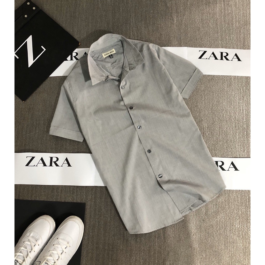 ÁO SƠ MI NAM KATE LỤA KHÔNG NHĂN