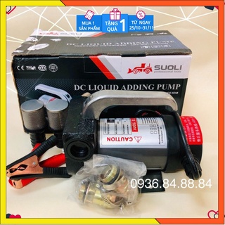 Máy bơm dầu nhớt siêu xịn 💥FREESHIP💥có 3 loại 12v, 24v, 220v