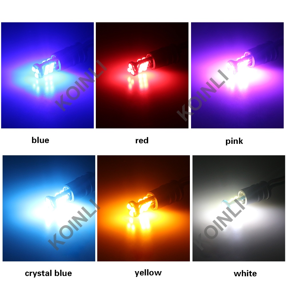 Đèn Chiếu Sáng Biển Số Xe Hơi Kinli T10 15SMD 3030 194 168 W5W